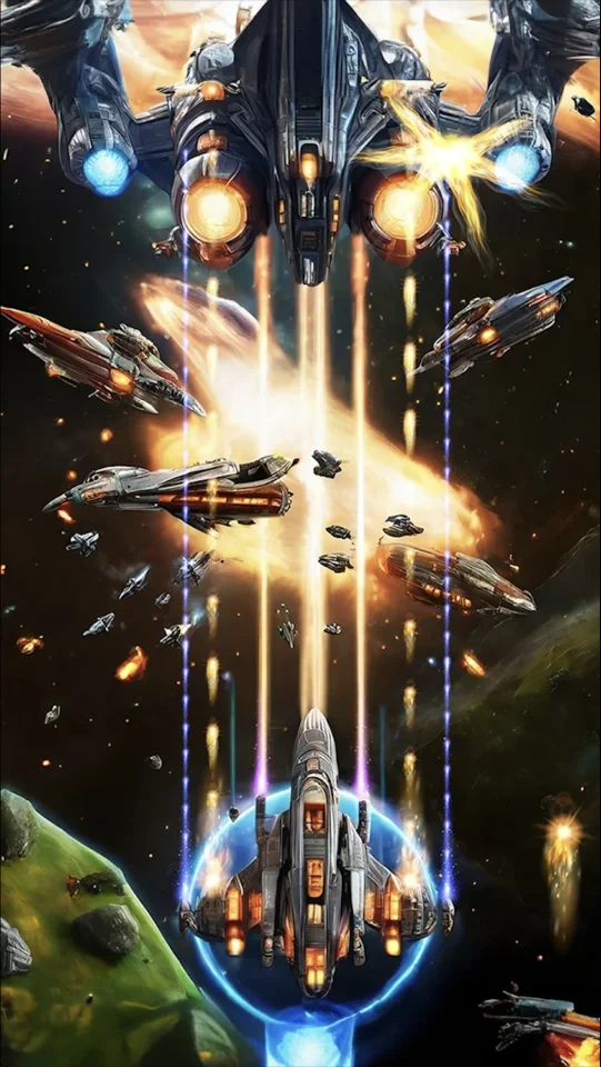 Monster Shooter Galaxy Combat Unity 2022 — screenshot 1