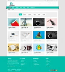 POS Coron Responsive HTML5 eCommerce Website Template with Full Pages