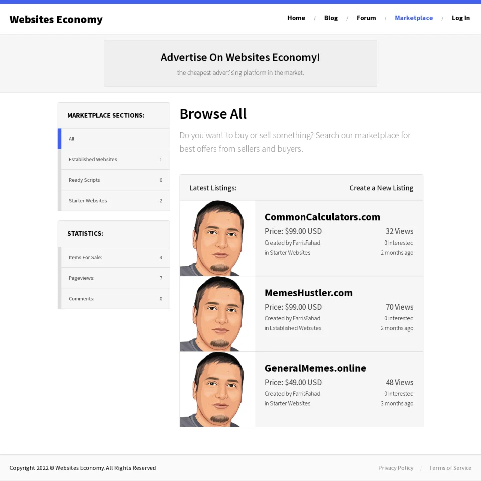 Farris Blog — screenshot 3