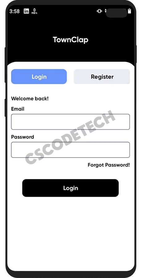 UClap - On Demand Home Service App | UrbanClap Clone | Android App with Interactive Admin Panel — screenshot 4