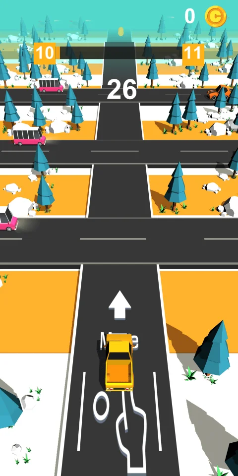 Ready to Publish Traffic Run Game - Made with Your Own Name and Ads Id — screenshot 1
