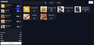 Restaurant Management System PHP & MySQL