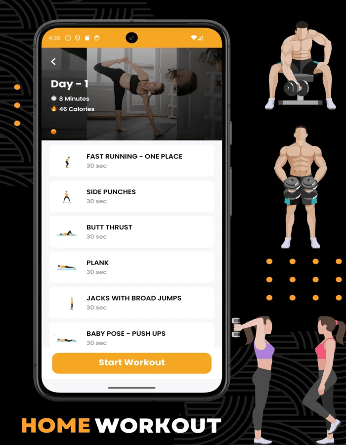 Home Workout — screenshot 5