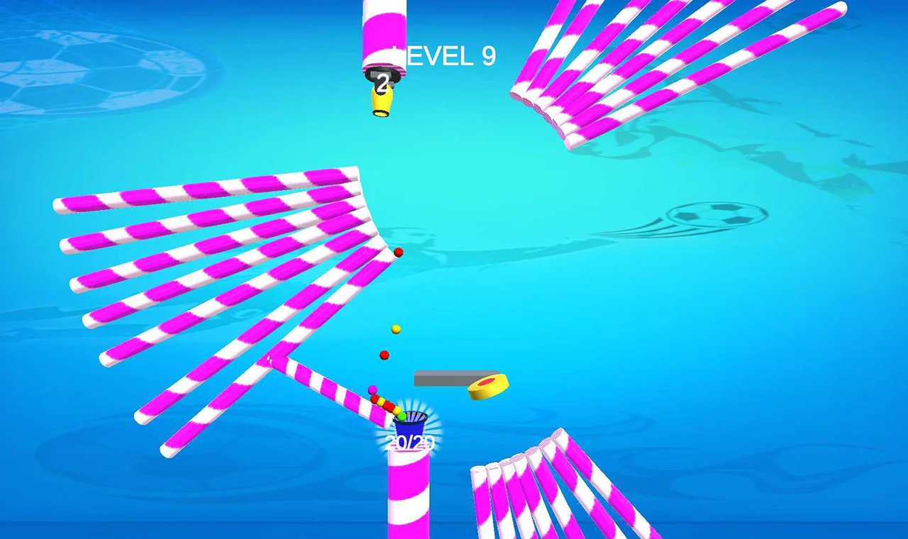 Cannon Shoot Bucket Fill Ball — screenshot 2