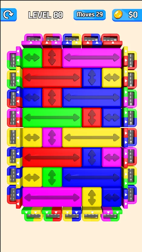 Color Block Jam 3D Puzzle Game Unity — screenshot 3