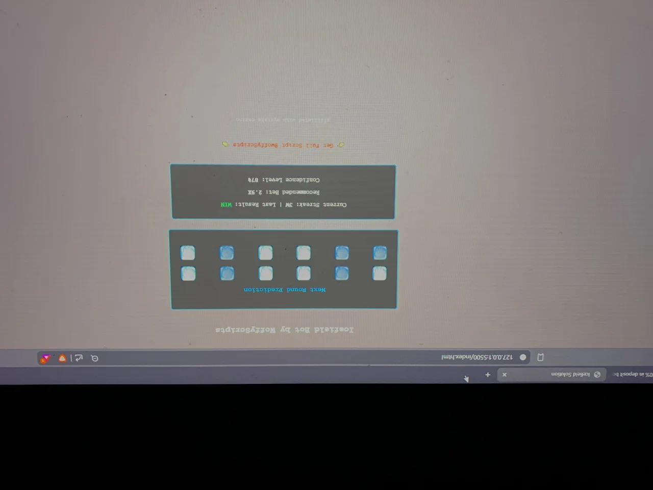 Mystake Icefield Script — screenshot 1
