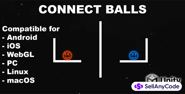 Connect Balls - Unity Game with AdMob Ads — cover