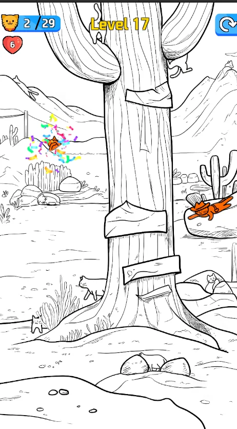 Find the Cat Spot It 2D Game Unity Source Code — screenshot 8
