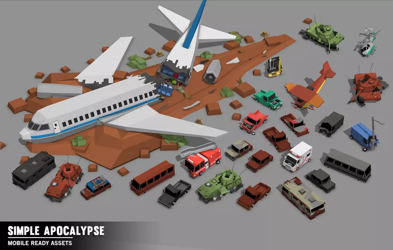 Simple Apocalypse - Cartoon Assets — screenshot 6