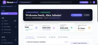 NexusHub Agentic Customer Platform & CRM Client