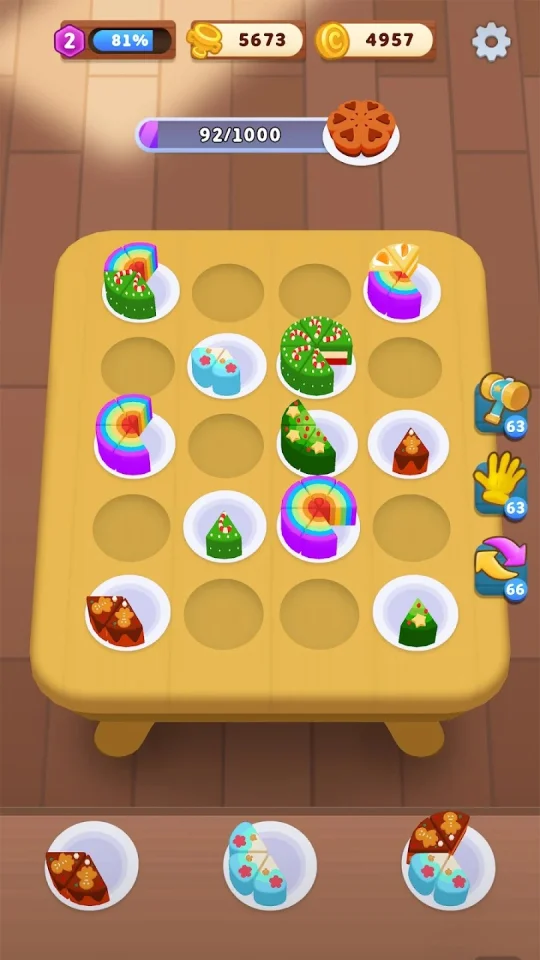 Cake Sort: 3D Color Puzzle — screenshot 3