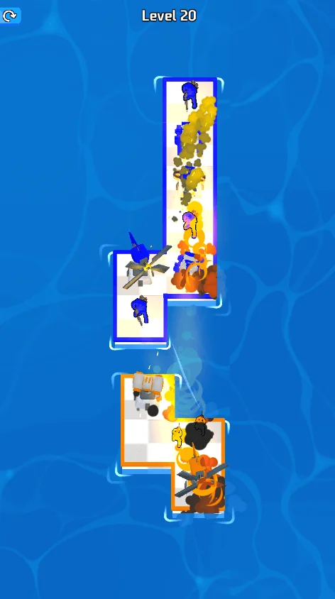 War of Rafts: Crazy Sea Battle 3D Game — screenshot 4