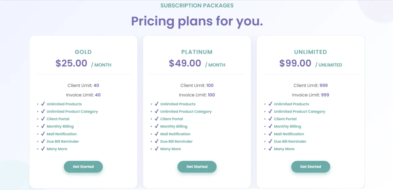 Invoice Pro SaaS Invoicing & Billing System — screenshot 2