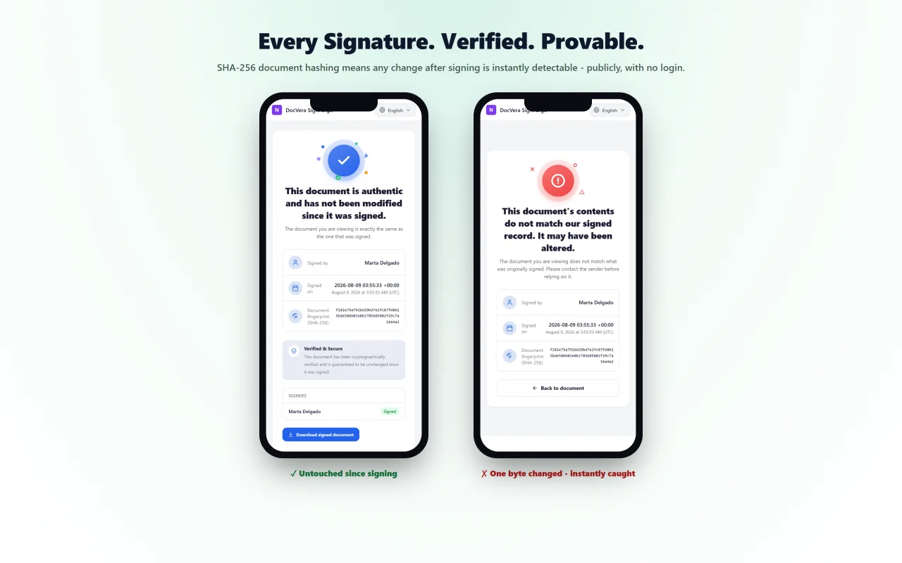 DocVera SignForge - PHP PDF eSignature — screenshot 5