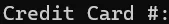 Credit Card Validator