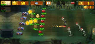 Angry Plants Fighting