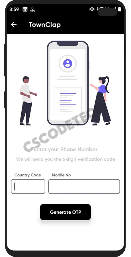 UClap - On Demand Home Service App | UrbanClap Clone | Android App with Interactive Admin Panel — screenshot 5