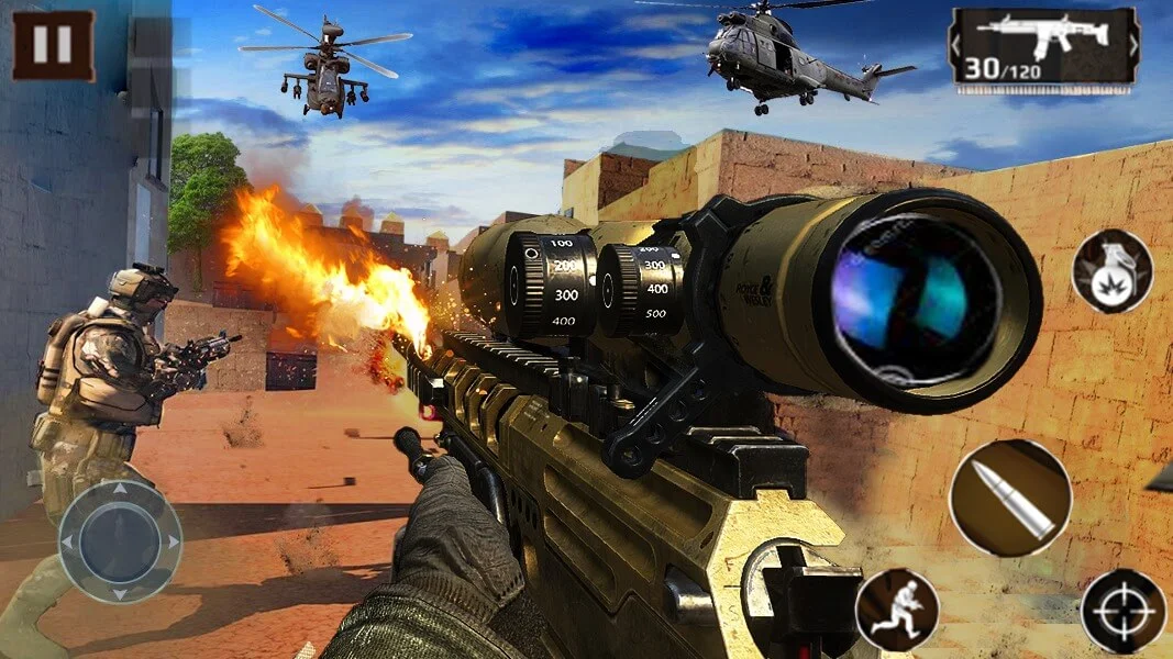 Modern Commando 3D: Army Shooting Game 64 Bit Source Code — screenshot 3