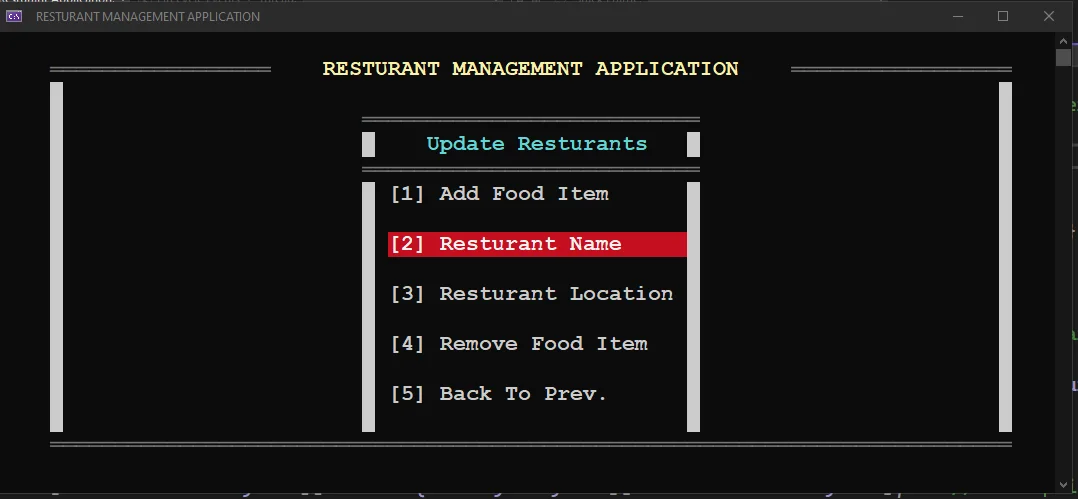 Resturant Management System — screenshot 9