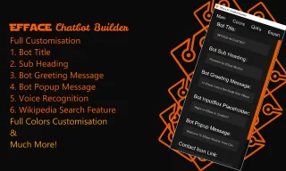 Efface AI Chatbot Builder