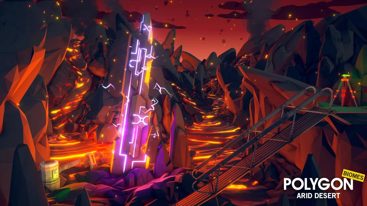 POLYGON - Arid Desert - Nature Biomes - Low Poly 3D Art by Synty — screenshot 8