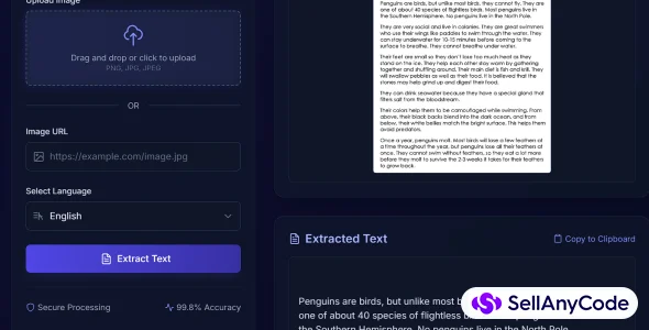 Image to Text Converer Tool by Flask + Tesseract OCR