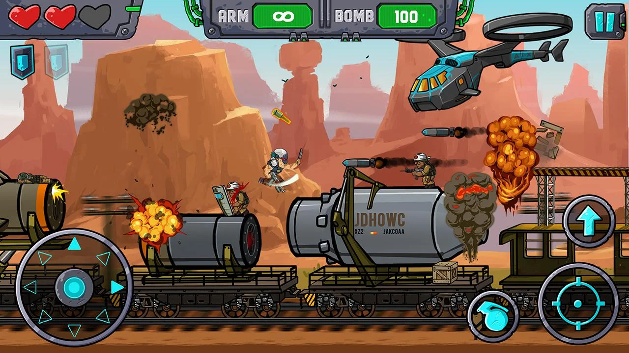 Metal Shooter: Super Soldiers — screenshot 1