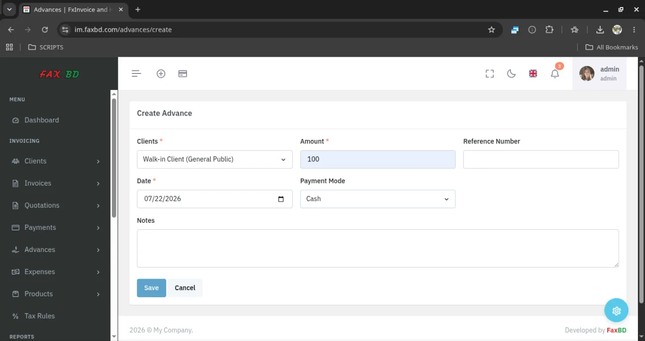 FxInvoice and HR Manager — screenshot 9
