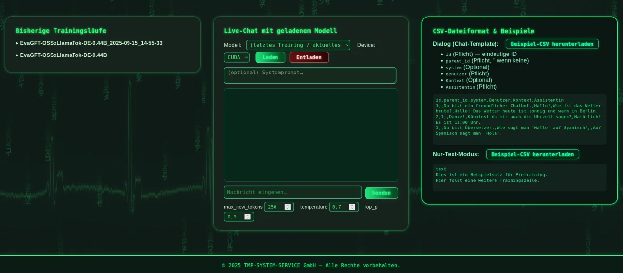 MaTeLiX ARTIFICIAL INTELLIGENCE - Dashboard — screenshot 1