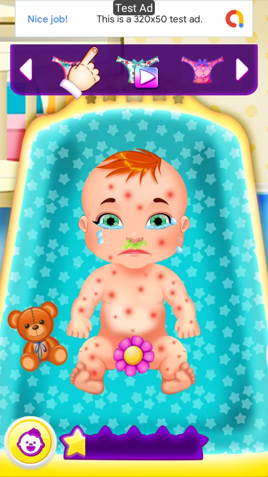 Babysitter Game Source Code AdMob Unity Ads — screenshot 3