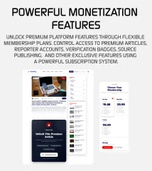 NewsCity - News & Magazine CMS with AI, Memberships, Newsletter Automation & Monetization
