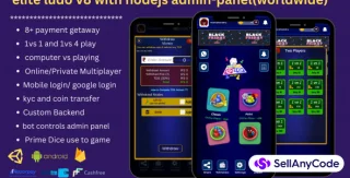 Elite Ludo v8 Real Money Earning Node.js App with Admin Panel