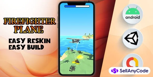 Firefighter Plane - (Unity - AdMob) — cover
