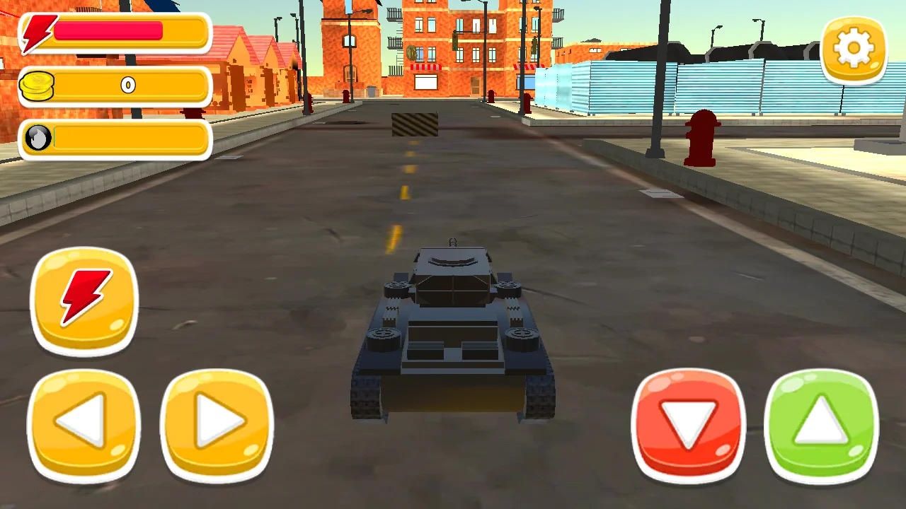Cartoon Car War Highway Rider: Endless Pixel Traffic Racing 3D — screenshot 3