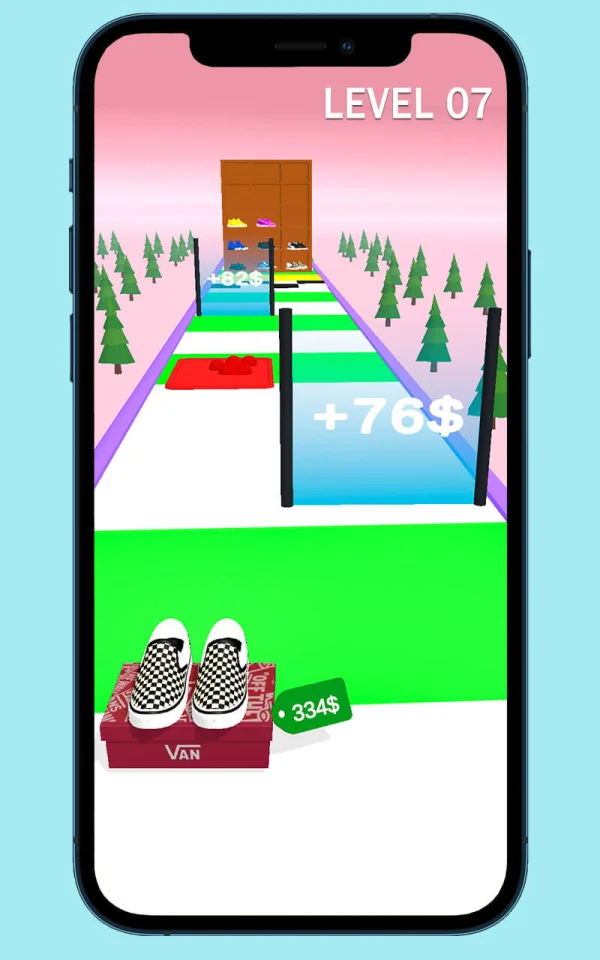 Shoes Rush Evolution Runner 3D – New Top Trending Game — screenshot 2
