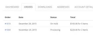 SS WooCommerce Myaccount AJAX Tabs