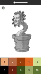 Potman Pixel Art Coloring