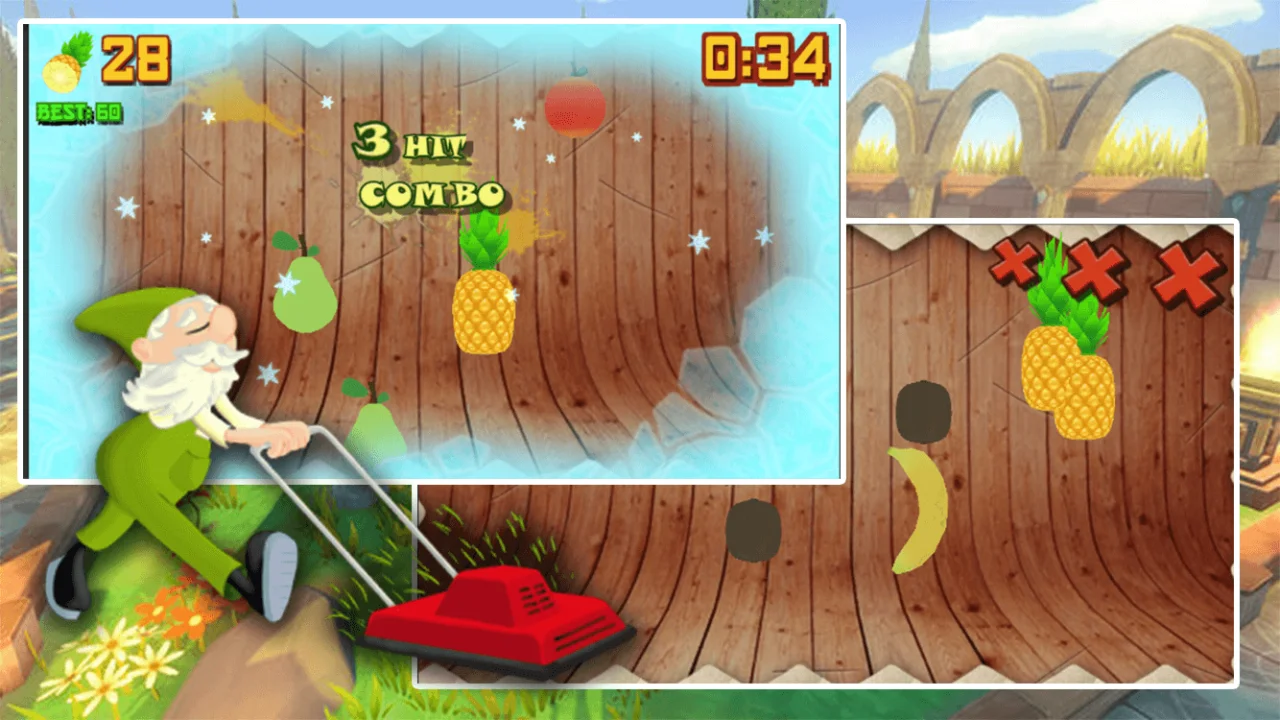 Fruit Slash Complete Game + 3D Classic Game Support Unity 2019 — screenshot 4