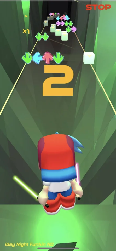 Hyper Casual BEAT Saber Wuggy, FNF, Squid — screenshot 3