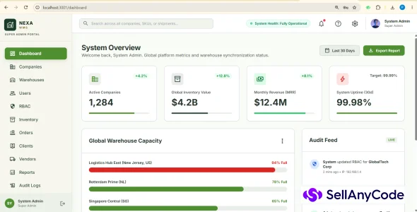 NexaWMS Enterprise Warehouse Management System