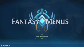 Fantasy Menus - Synty INTERFACE - GUI