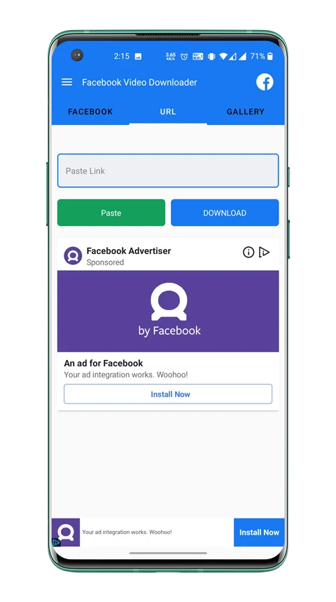 FVD v3.0 - Facebook Video Downloader Premium (Download Public, Private Videos), FB, AdMob Ads + FCM — screenshot 3