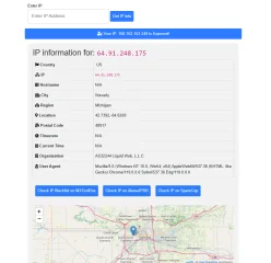 IP Lookup Script