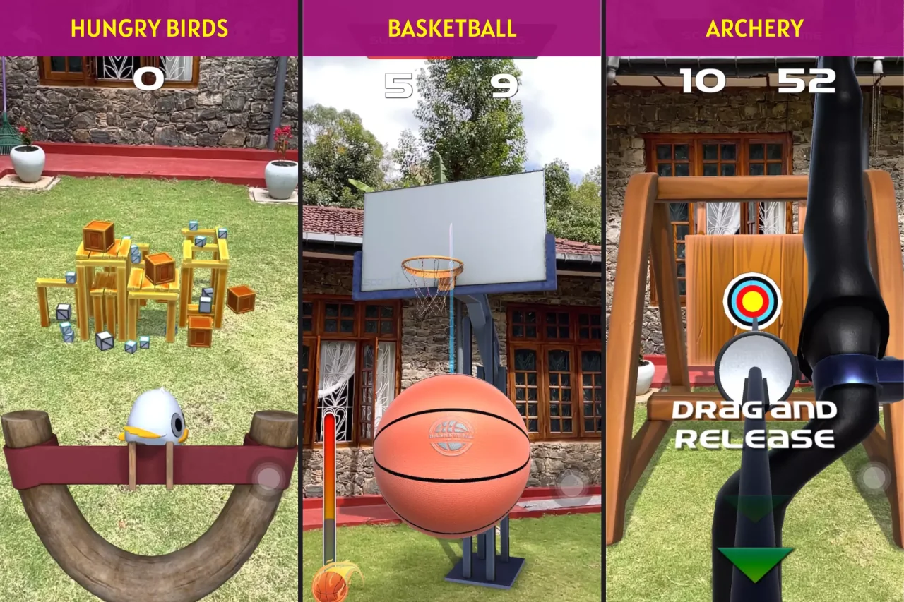 Easy AR Mini Games Pack — screenshot 3