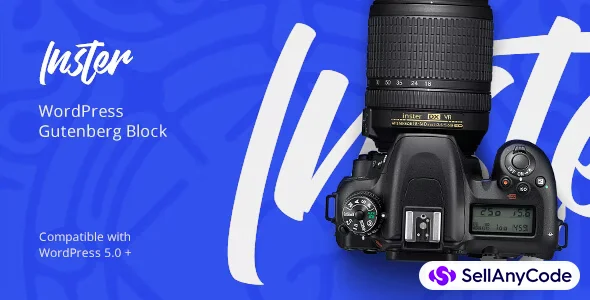 Inster – Instagram Block for WordPress Gutenberg Editor
