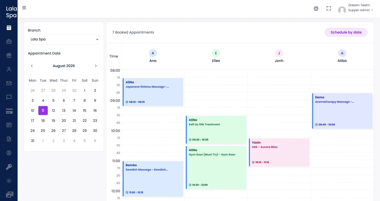 SureBooking Online Appointment Booking Laravel System for Salons, Spas & Beauty — screenshot 9
