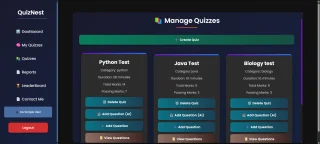 QuizNest - AI Quiz App