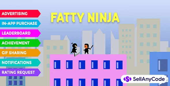 Fatty Ninja – Premium Unity Template — cover