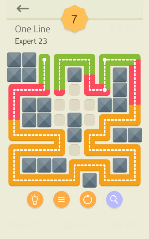 One Line Puzzle - AdMob - In App Purchase - Unity — screenshot 4