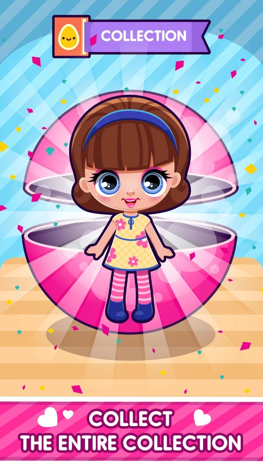 Cute Dolls: Open Eggs — screenshot 3